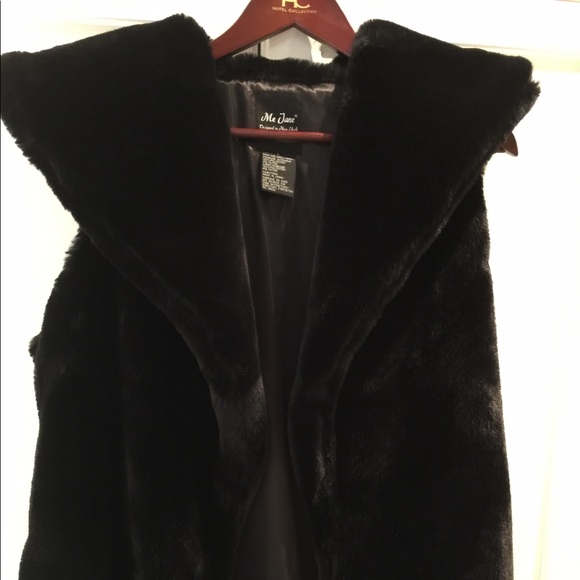 Gorgeous Me Jane Ladies Soft Furry Vest Size Large - Picture 4 of 7